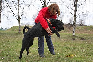 Bernhard mit Kira und Mio